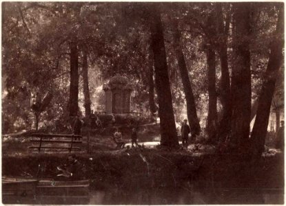 Vilnia, Bernardynski Sad. Вільня, Бэрнардынскі Сад (J. Čachovič, 1884) (2)