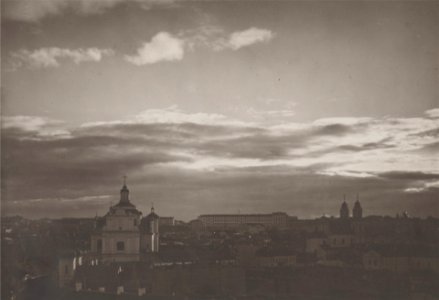 Vilnia, Daminikanskaja-Śviatoha Ihnata. Вільня, Дамініканская-Сьвятога Ігната (J. Bułhak, 1919)