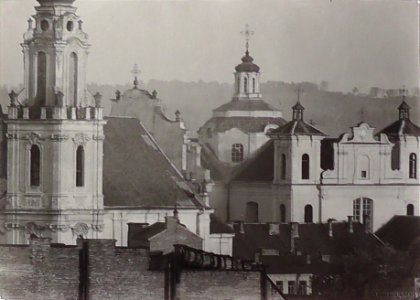 Vilnia, Benedyktynski-Daminikanski. Вільня, Бэнэдыктынскі-Дамініканскі (J. Bułhak, 1934)