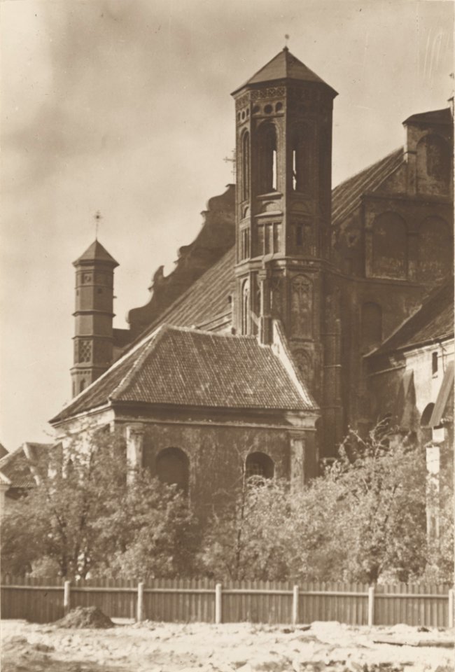Vilnia, Bernardynski. Вільня, Бэрнардынскі (J. Bułhak, 1913)