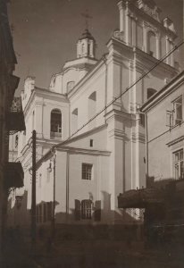 Vilnia, Daminikanskaja-Śviatoha Ihnata. Вільня, Дамініканская-Сьвятога Ігната (J. Bułhak, 1919) (2)