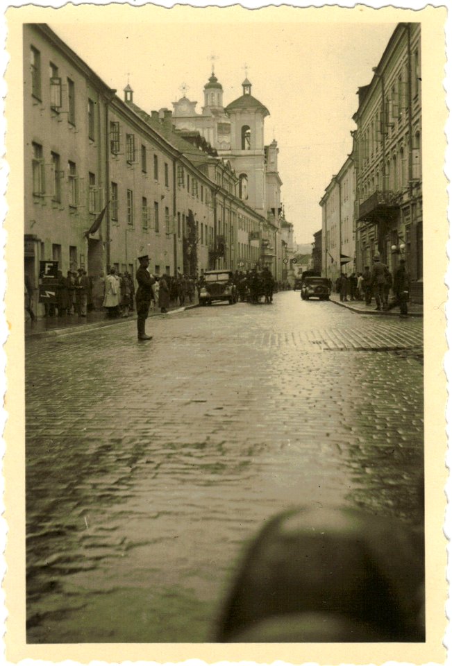 Vilnia, Daminikanskaja. Вільня, Дамініканская (1941-44)