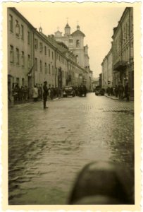 Vilnia, Daminikanskaja. Вільня, Дамініканская (1941-44)