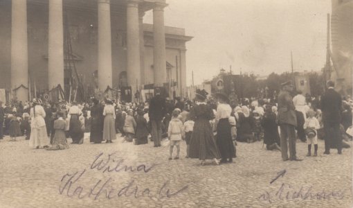 Vilnia, Katedra. Вільня, Катэдра (1915-18)