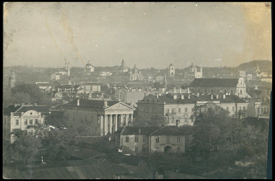 Vilnia, Boŭfałava hara. Вільня, Боўфалава гара (J. Bułhak, 1929)