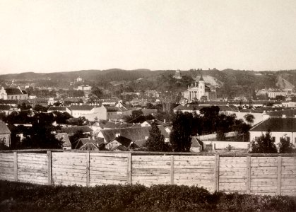 Vilnia, Boŭfałava hara. Вільня, Боўфалава гара (V. Zacharčyk, 1865-79)