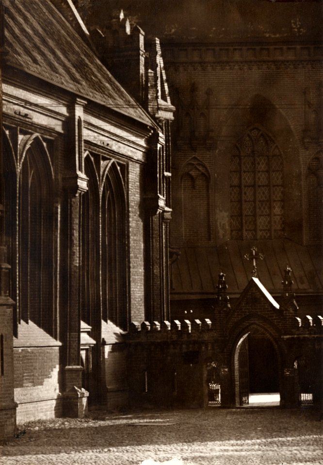 Vilnia, Bernardynski, Brama. Вільня, Бэрнардынскі, Брама (J. Bułhak, 1913)