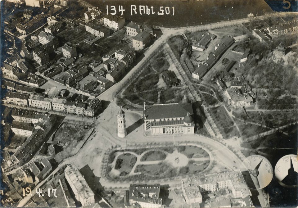 Vilnia, Katedralny. Вільня, Катэдральны (19.04.1917)