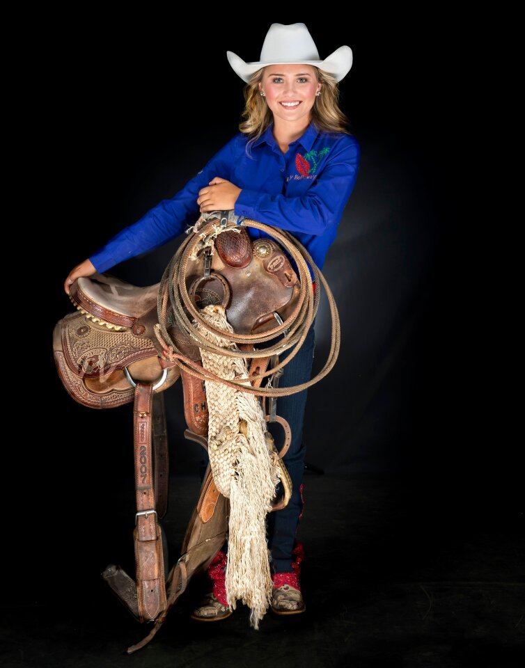 Saddle cowgirl rider