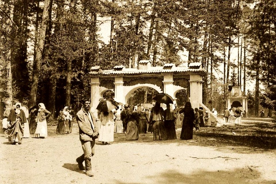 Vilnia, Kalvaryja, Brama. Вільня, Кальварыя, Брама (S. Fleury, 1896)