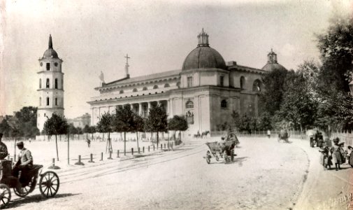 Vilnia, Katedra. Вільня, Катэдра (S. Fleury, 1900) (2)