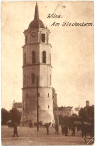 Vilnia, Katedra, Zvanica. Вільня, Катэдра, Званіца (1915)