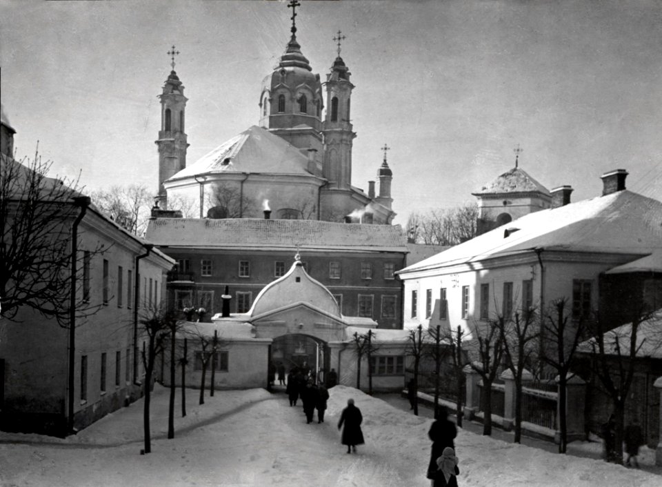 Vilnia, Vastrabramskaja, Duchaŭski-Trajeckaja. Вільня, Вастрабрамская, Духаўскі-Траецкая (J. Bułhak, 1913-15)