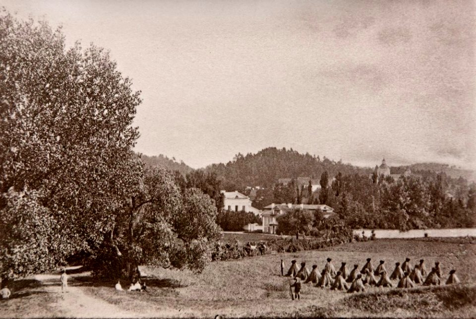 Vilnia, Tuskulany. Вільня, Тускуляны (J. Čachovič, 1873)