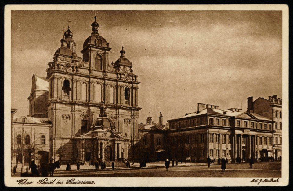 Vilnia, Vialikaja, Jezuicki. Вільня, Вялікая, Езуіцкі (J. Bułhak, 1919-25, 1921-39)