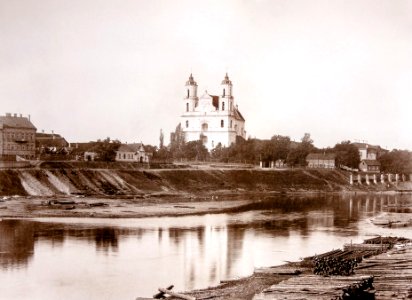 Vilnia, Vialla-Łukiški. Вільня, Вяльля-Лукішкі (S. Fleury, 1896)