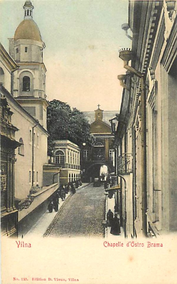 Vilnia, Vastrabramskaja. Вільня. Вастрабрамская (1901-14)