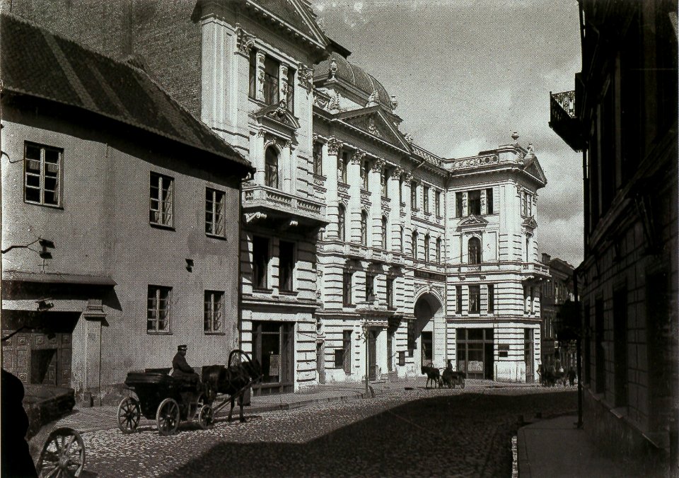 Vilnia, Vastrabramskaja. Вільня, Вастрабрамская (S. Fleury, 1902-10)