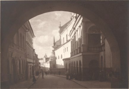 Vilnia, Vastrabramskaja. Вільня. Вастрабрамская (J. Bułhak, 1917) (2)