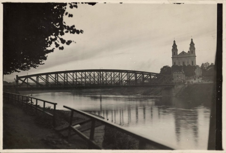 Vilnia, Vialla, Zialony most. Вільня, Вяльля, Зялёны мост (1929)