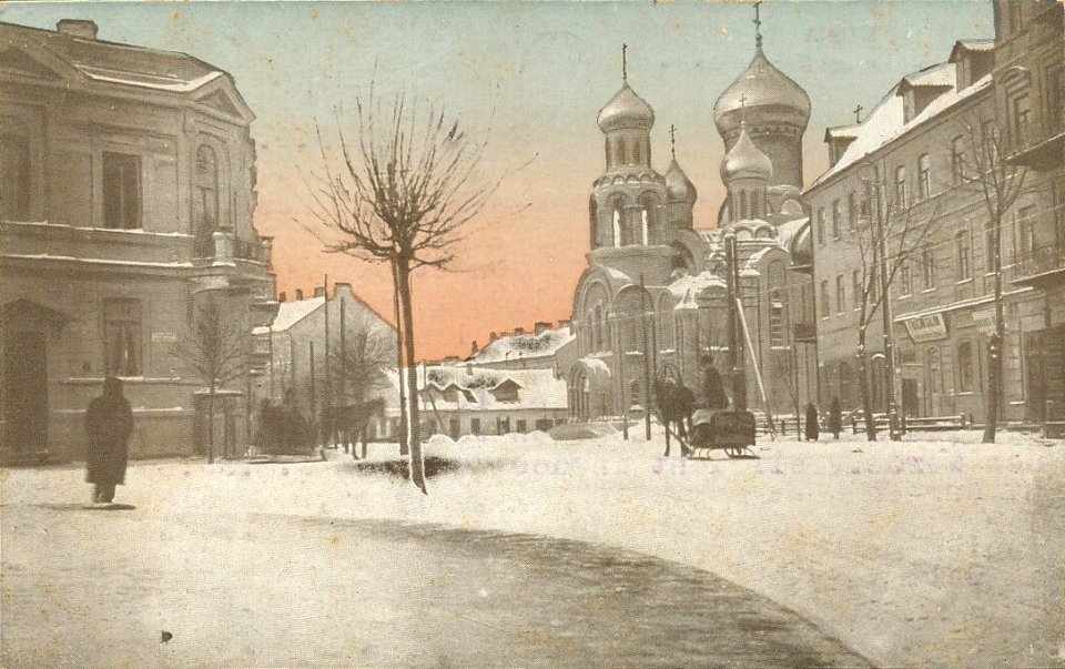 Vilnia, Vialikaja Pahulanka. Вільня, Вялікая Пагулянка (01-02.1917)