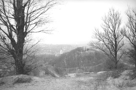Vilnia, Zamkavaja hara. Вільня, Замкавая гара (H. Poddębski, 1937)