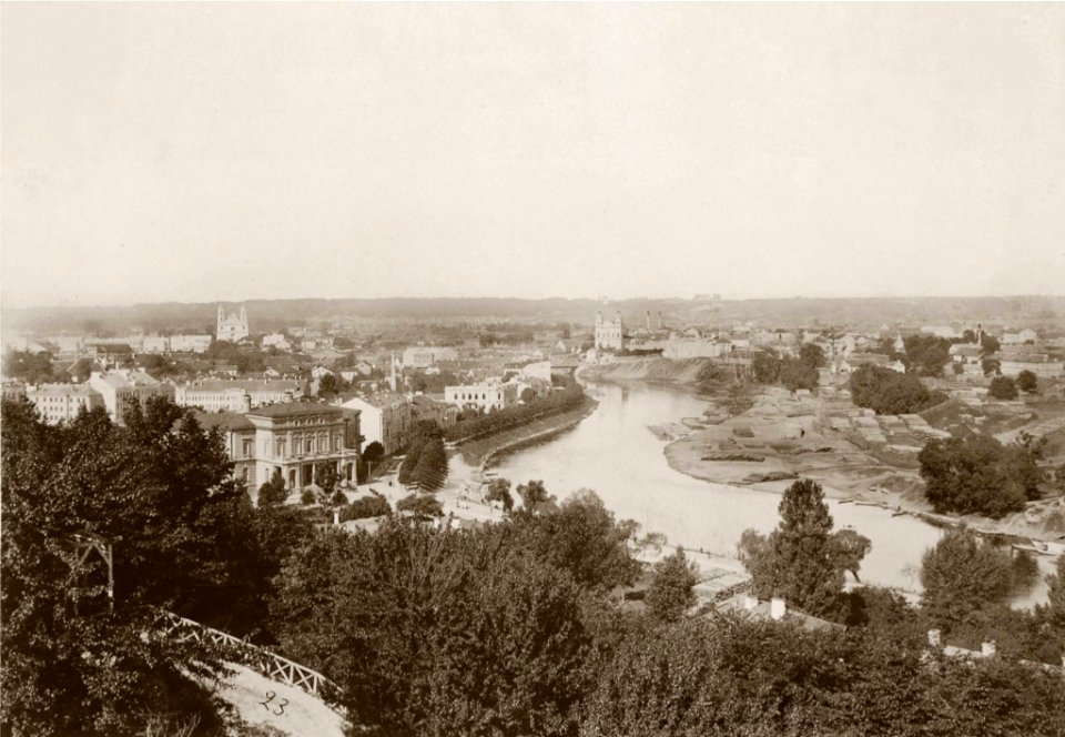Vilnia, Vialla. Вільня, Вяльля (S. Fleury, 1898)