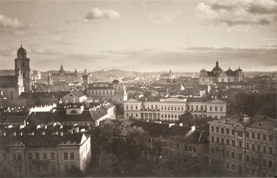 Vilnia, Universyteckaja-Pałacavy. Вільня, Унівэрсытэцкая-Палацавы (J. Bułhak, 1915-19)