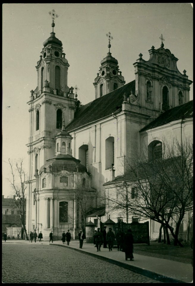 Vilnia, Vilenskaja, Benedyktynski. Вільня, Віленская, Бэнэдыктынскі (J. Bułhak, 1929)