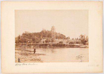 Vilnia, Vialla-Zamkavaja hara. Вільня, Вяльля-Замкавая гара (S. Fleury, 1898)