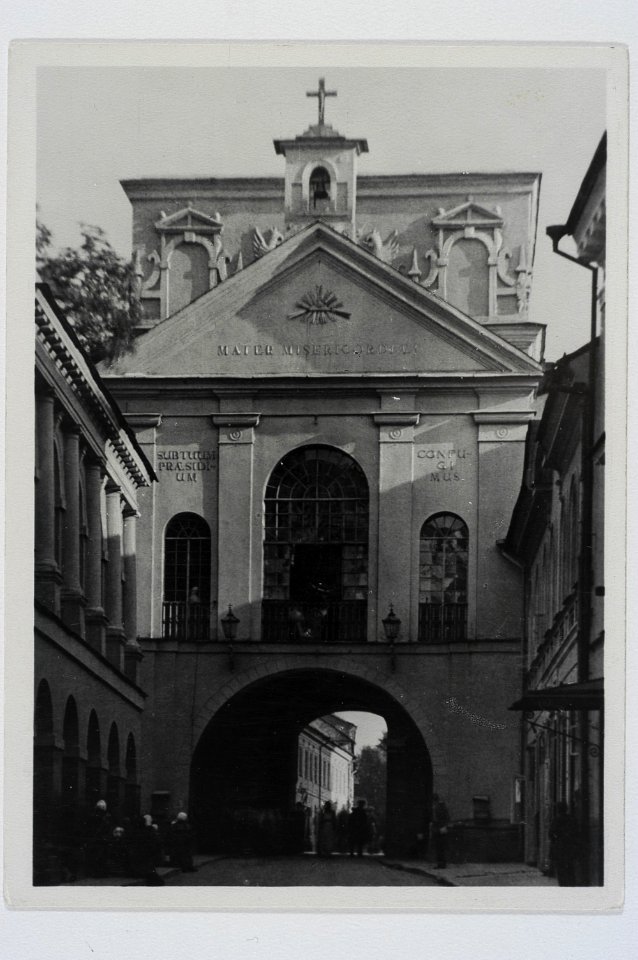 Vilnia, Vostraja Brama. Вільня, Вострая Брама (J. Bułhak, 1919, 1939)