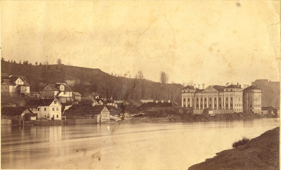 Vilnia, Vialla, Słuška. Вільня, Вяльля, Слушка (J. Čachovič, 1869)