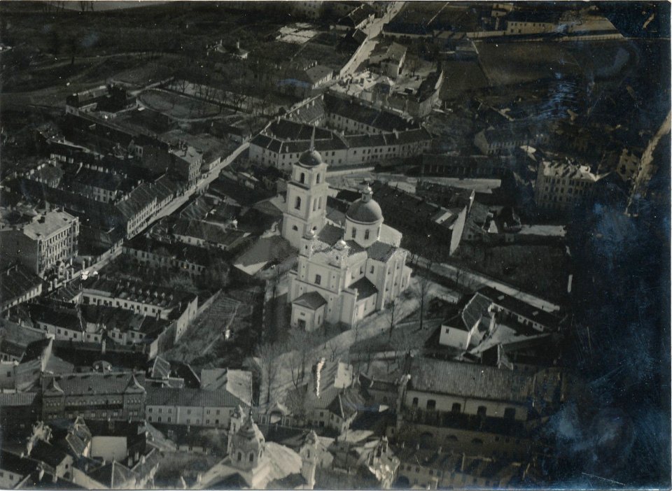 Vilnia, Vastrabramskaja, Duchaŭskaja. Вільня, Вастрабрамская, Духаўская (1917)