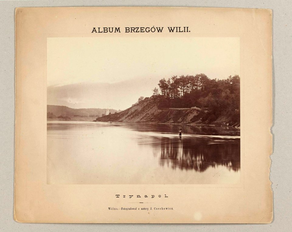 Vilnia, Vialla-Trynapal. Вільня, Вяльля-Трынапаль (J. Čachovič, 1882)