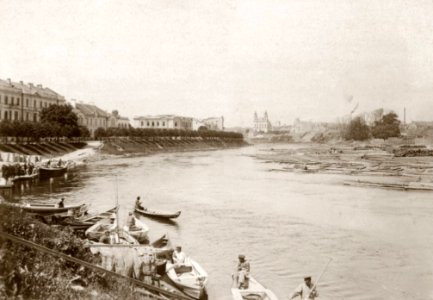 Vilnia, Vialla. Вільня, Вяльля (S. Fleury, 1895)