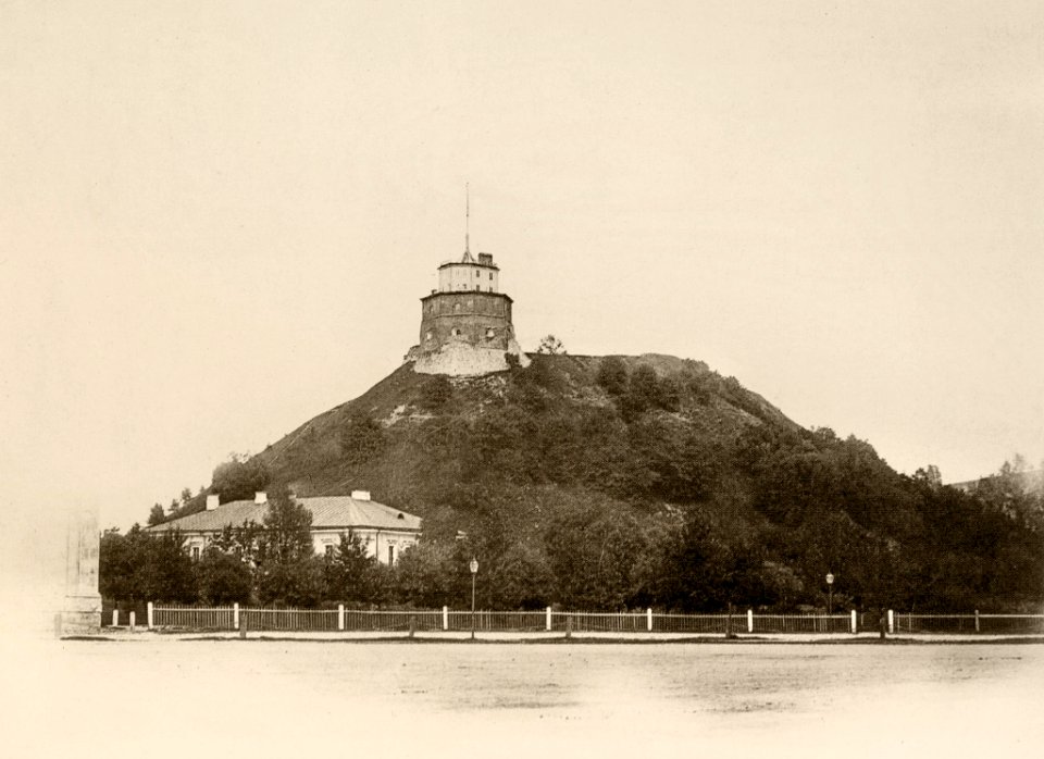 Vilnia, Zamkavaja hara. Вільня, Замкавая гара (A. Śviajkoŭski, 1861-66)