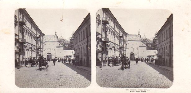 Vilnia, Vastrabramskaja-Bazylanskaja. Вільня, Вастрабрамская-Базылянская (1900)