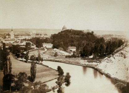 Vilnia, Zamkavaja hara. Вільня, Замкавая гара (V. Zacharčyk, 1865-79)