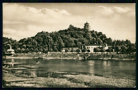 Vilnia, Vialla-Zamkavaja hara. Вільня, Вяльля-Замкавая гара (L. Vysocki, 1920-39)