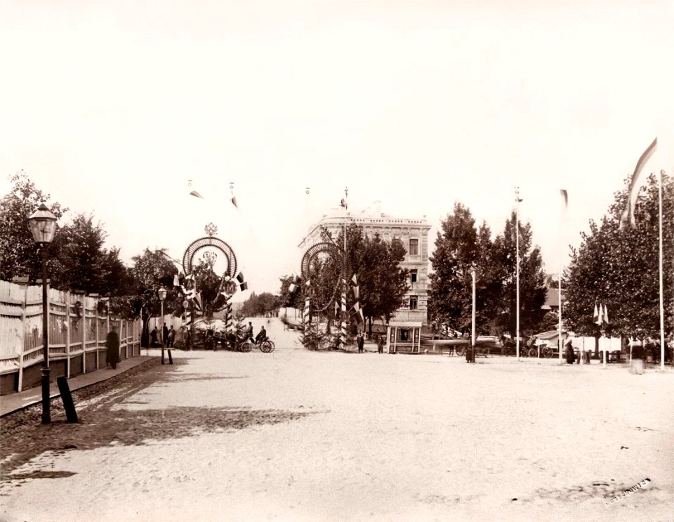Vilnia, Vilenskaja-Juraŭski. Вільня, Віленская-Юраўскі (J. Čachovič, 1884)