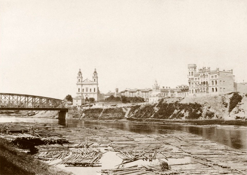 Vilnia, Vialla-Śnipiški. Вільня, Вяльля-Сьніпішкі (S. Fleury, 1898)