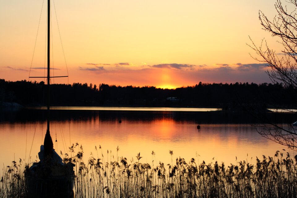 Nature outdoor sailboat