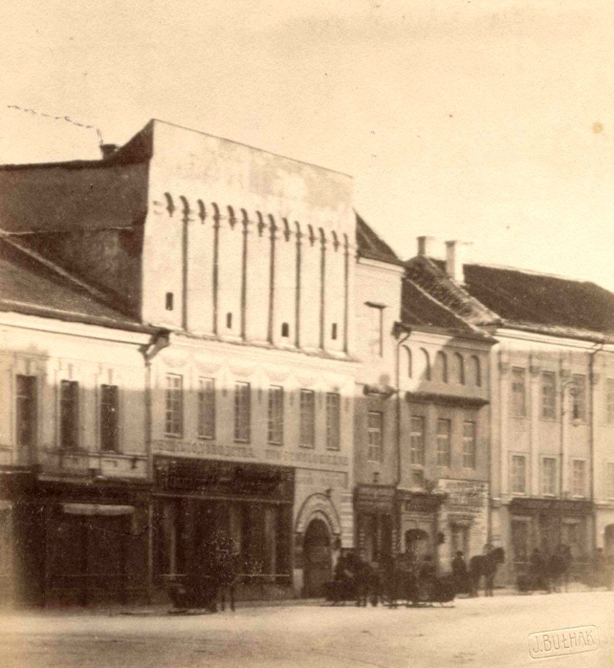 Vilnia, Zamkavaja, Kapituła. Вільня, Замкавая, Капітула (J. Bułhak, 1912)