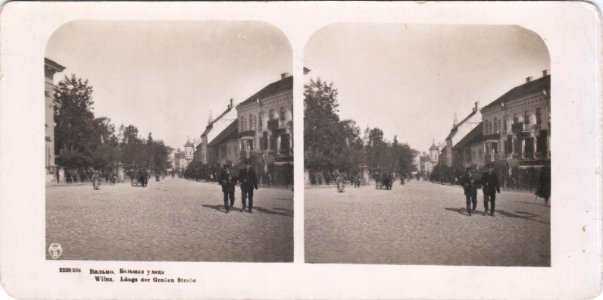 Vilnia, Vialikaja-Rynak. Вільня, Вялікая-Рынак (1900)
