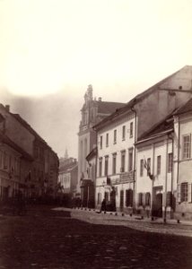 Vilnia, Zamkavaja. Вільня, Замкавая (J. Čachovič, 1870-86)
