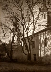 Vilnia, Śviatoha Michała, Bernardynski. Вільня, Сьвятога Міхала, Бэрнардынскі (J. Bułhak, 1916)