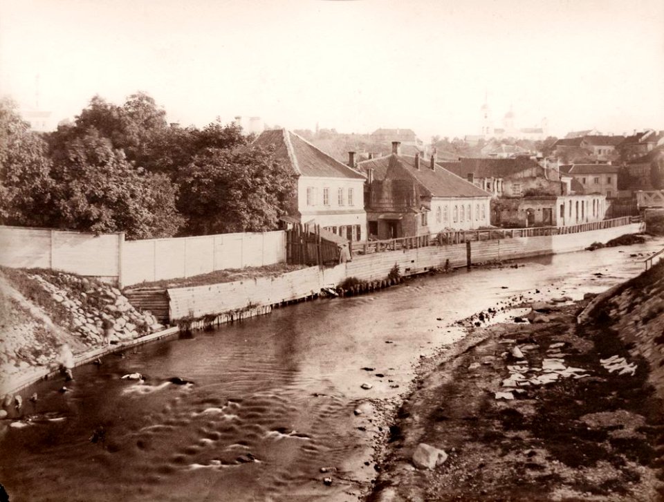 Vilnia, Zarečča. Вільня, Зарэчча (J. Čachovič, 1880-86)