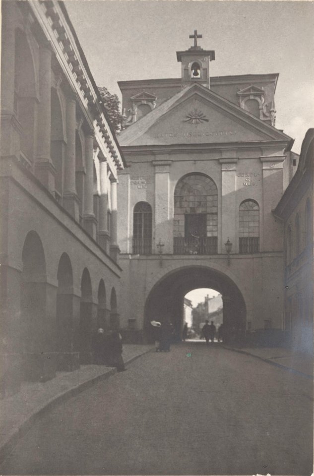 Vilnia, Vostraja Brama. Вільня, Вострая Брама (J. Bułhak, 1919) (2)