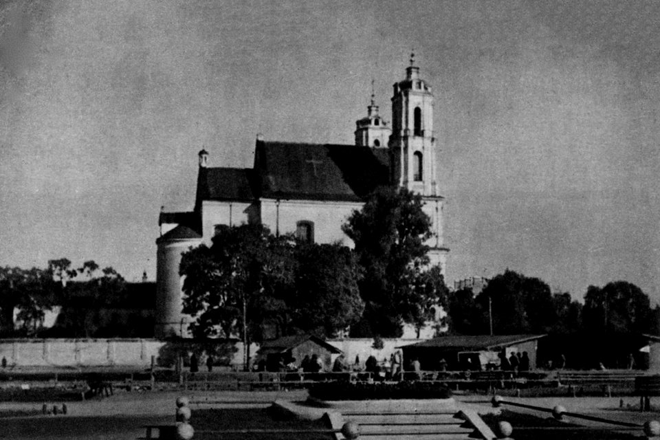 Vilnia, Łukiški, Daminikanski. Вільня, Лукішкі, Дамініканскі (J. Bułhak, 1921-39)