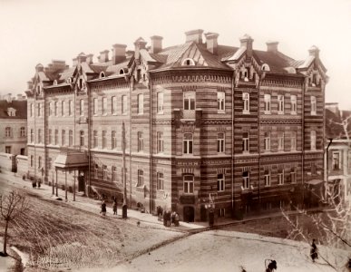 Vilnia, Čyhunačnaja-Vastrabramskaja. Вільня. Чыгуначная-Вастрабрамская (J. Čachovič, 1880-86)